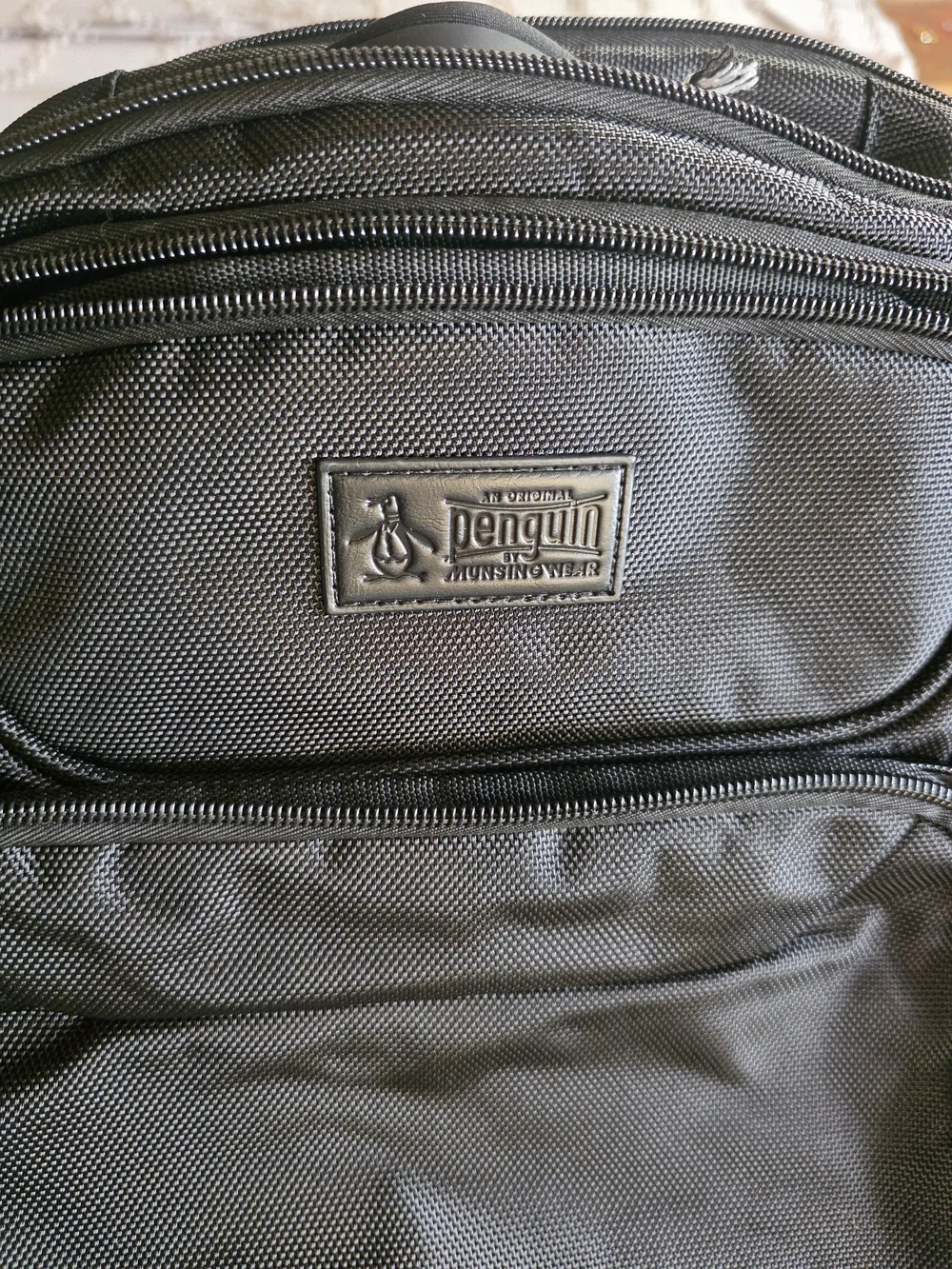NWT Original Penguin Black Men's Backpack And Travel Bag